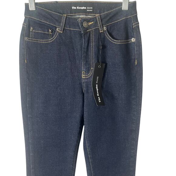 The Kooples Franky Skinny Jeans Womens 24 Dark Wash Stretch Cotton Denim - Picture 9 of 13